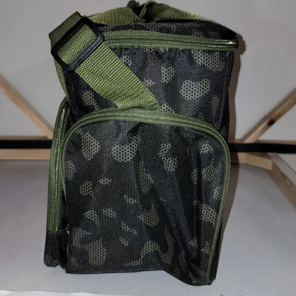 True Living 30 Can Camo Insulated Cooler Many Pocket New